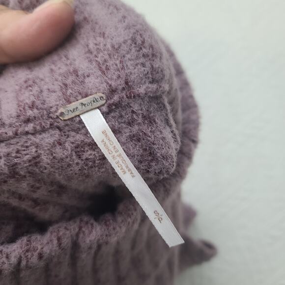 Free People Claude Mini Dress Brandy Wine Combo Women's Size Small Boho Office - Picture 15 of 16